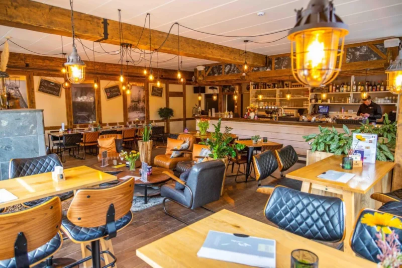 Restaurant op het park bij EuroParcs Hoge Kempen