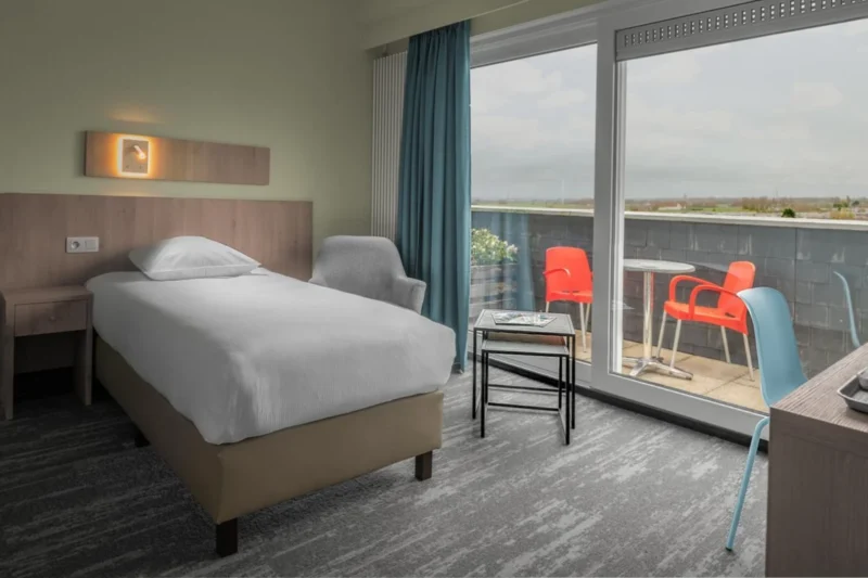 Hotelkamer met balkon bij Floreal Blankenberge
