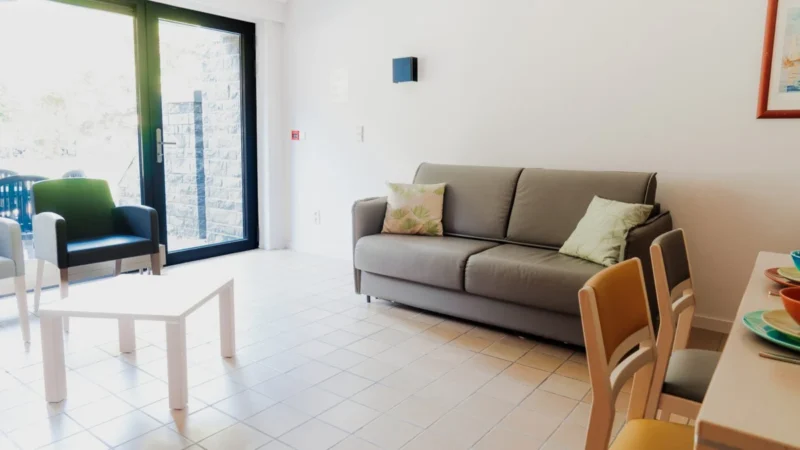 Zithoek in een appartement bij Floreal La Roche-en-Ardenne