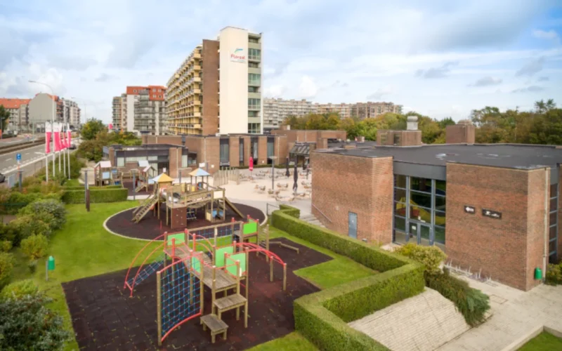 Overzicht van het domein bij Floreal Nieuwpoort