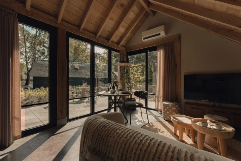 Vakantiehuis van Hof van Nassau naast de zwemplas