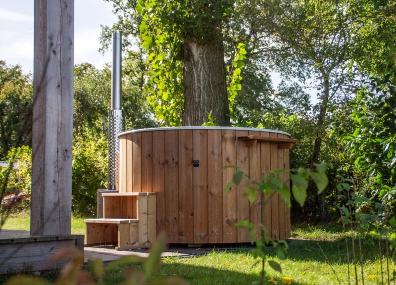 Tiny Cabin met hottub bij de Sallandse Heuvelrug