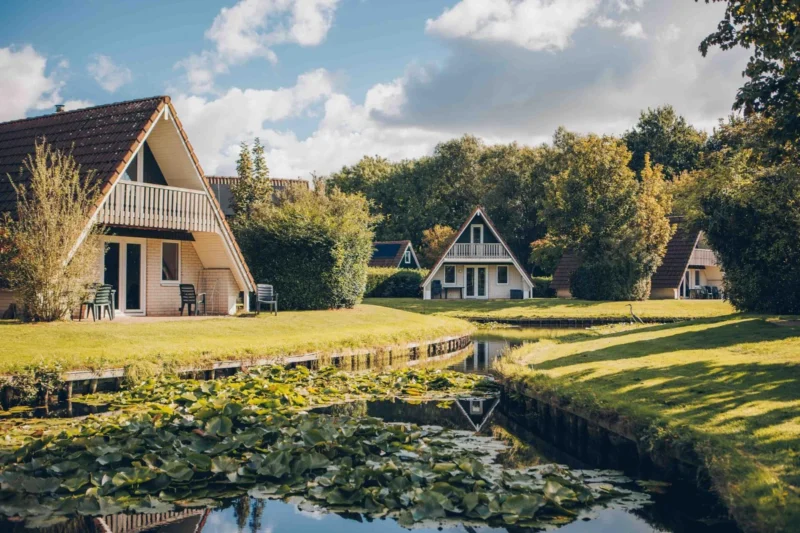Vakantiehuizen aan het water op ’t Hooge Holt