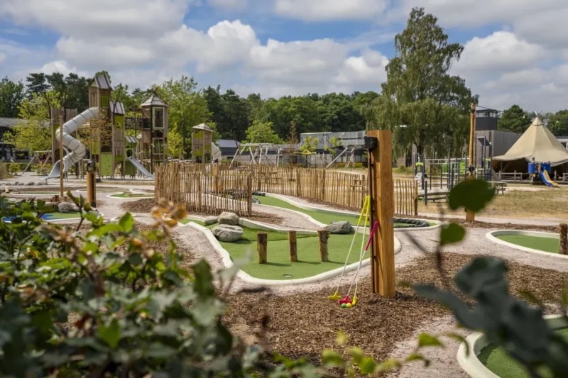 Adventure Golf op het park bij Landal Mooi Zutendaal