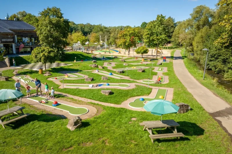Minigolfbaan bij Landal Wirfttal
