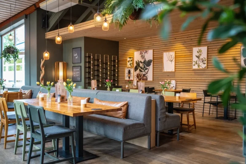 Brasserie op het park bij Landal Sonnenberg