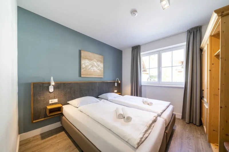 Slaapkamer van een verblijf bij Landal Katschberg