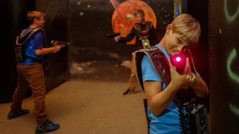 Lasergamen bij Landal Rønbjerg