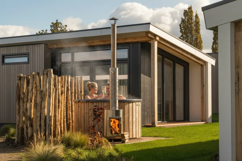 Zeebries vakantiehuis met hottub op Oysterduinen