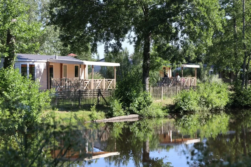 Huuraccommodaties bij het vismeer bij RCN la Ferme du Latois