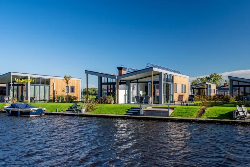 Knilles vakantiehuizen aan het water met eigen steiger